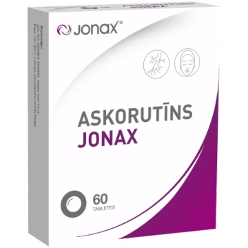 JONAX Askorutīns tabletes, 60 gab