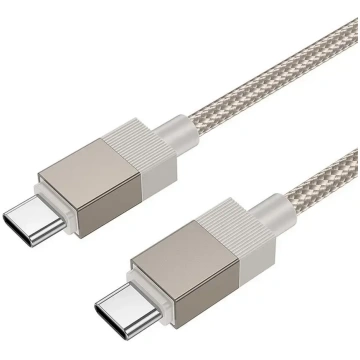Cable USB C to USB C Hoco 3A 60W 1 m X110 gold | 6