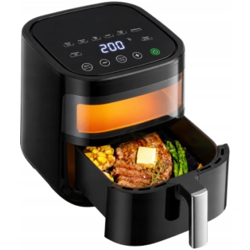 Karstā gaisa friteris 1200W 4L ar skārienpaneli un