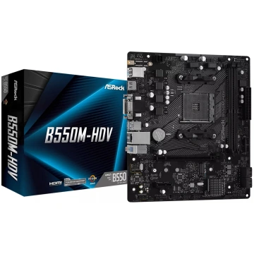 Mātesplate ASRock B550M-HDV AMD B550 Socket AM4 mi