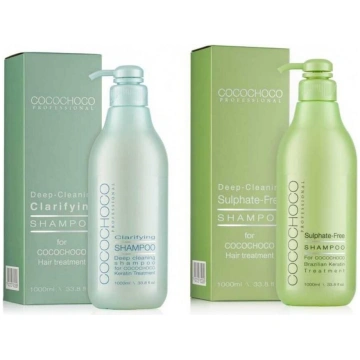 COCOCHOCO attīrošais šampūns 1000ml + COCOCHOCO ša