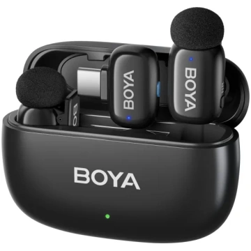 Boya wireless microphone mini-14 USB-C, black BOYA