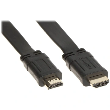 HDMI kabelis 2 m melns No name HDMI-2.0-FL