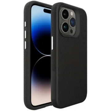 Vmax Triangle vāks iPhone 15 Plus 6.7" melns
