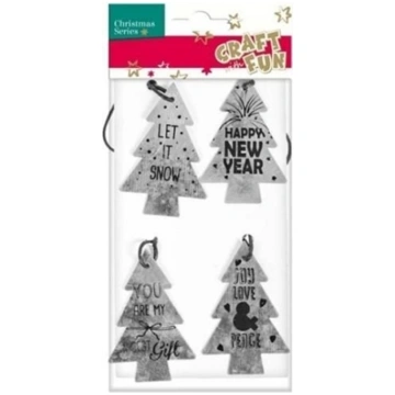Craft with Fun Ozdoba dekoracyjna zawieszka metalo