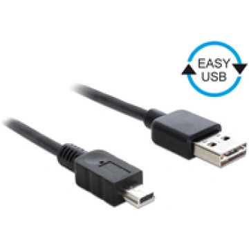 DeLOCK 0.5m USB2.0-A/USB2.0 Mini-B 0.5m USB A USB 