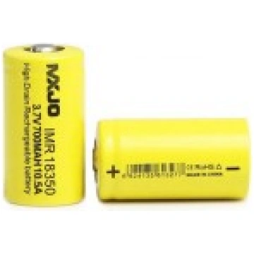 MXJO IMR18350 700mAh 10.5A 3.7V High Drain Li-Ion 