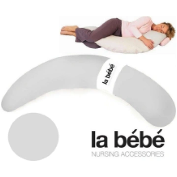 La Bebe™ Moon Maternity Pillow Art.7772 Satin Grey