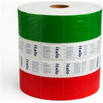 Reel of 10,276 reusable ice cubes for refrigerated