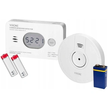 ORNO SMOKE + CARBON MONOXIDE DETECTOR SET DC-7 ( D