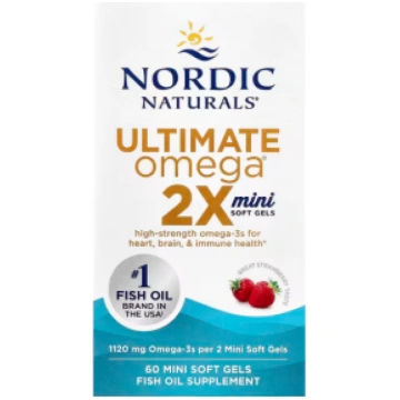 Ultimate Omega 2X 1120 mg Nordic Naturals 60 mini 
