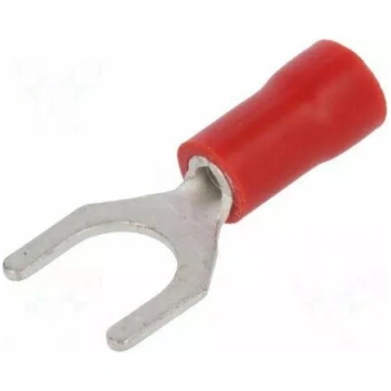 Spaiļu dakša (tip dakša) M6, tapas Ø 6,4 mm, priek
