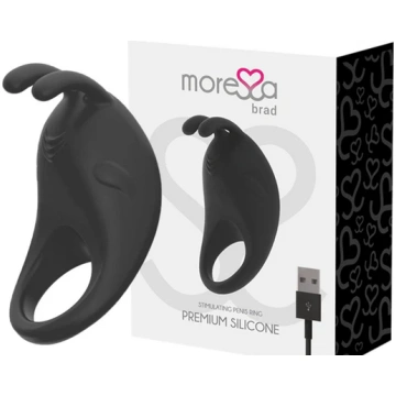 MORESSA - BRAD PREMIUM SILICONE RICARICABILE NERO