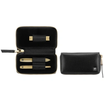Zwilling Twinox Gold Edition Manicure Set - Black 