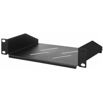Scaffale rack 10" 1U, 150mm, Nero Stalflex