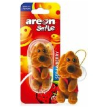 AREON Smile Toy Brown Dog Strawberry Aksesuārs ARE