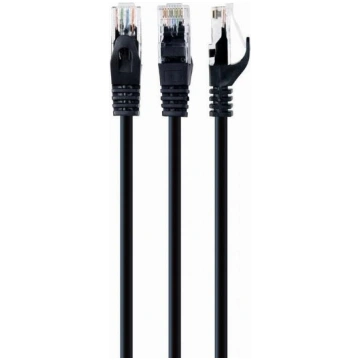 PATCH CABLE CAT6 UTP 1.5M/BLACK PP6U-1.5M/BK GEMBI