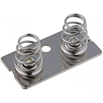Spring contact | Mounting: screw | Size: AAA,AAAA,