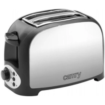 CAMRY TOASTER CR 3208 GREY/ , PLASTIC, 750 W CR 32