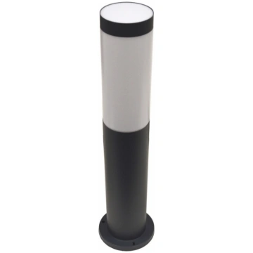 Loppa dārza stabs 1x E27 , 45cm , melns , IP44