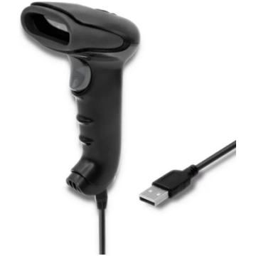 Qoltec 50866 Laser barcode reader 1D | CCD | USB |