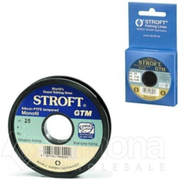 Makšķeraukla Stroft® GTM 0.08 mm 25 m
