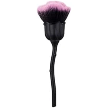 Nail Art Dust Powder Remover Brush Rose Shape Soft