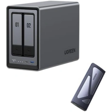 UGREEN NASync DXP2800 2 bay NAS serveris ar UGREEN