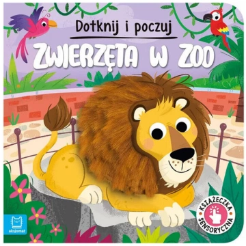 Sensorā grāmata bērniem ar zooloģiskā dārza dzīvni