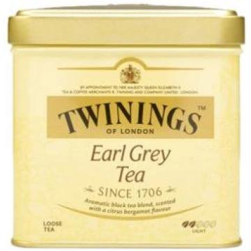 Melnā tēja TWININGS Earl Grey 100g