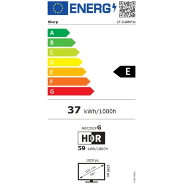 SHARP | 40HF3265E | 40 | Smart TV | Google TV