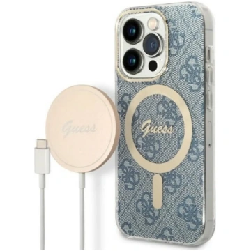 GUESS iPhone 14 Pro Case, compatible with MagSafe,