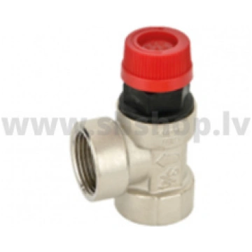 *Drošības vārsts 3/4"F 2.5bar apkurei BUGATTI