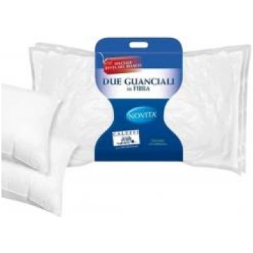 Coppia 2 guanciale fibra caleffi