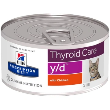 prescription diet thyroid care feline y/d - barība