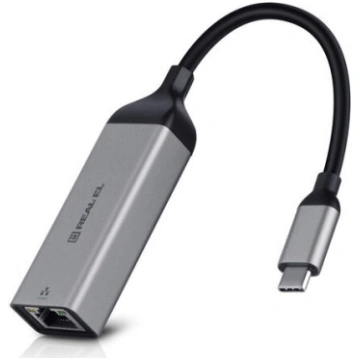 Adapteris REAL-EL CE-150 (Type C - Ethernet) Nav n