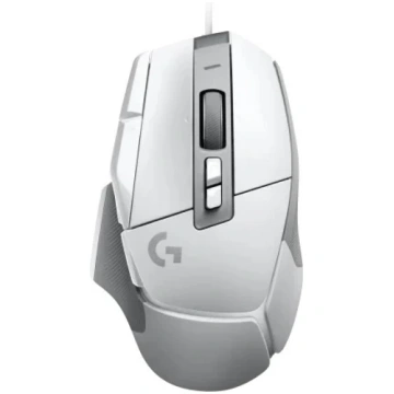 Vadu spēļu pele Logitech G502 X, balta krās