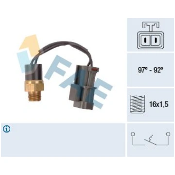 Termoslēdzis, Radiatora ventilators FAE 37750
