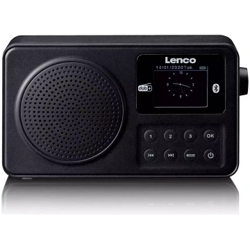 Lenco PDR-033BK Portable Radio FM / Bluetooth