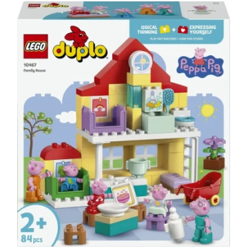 LEGO DUPLO Peppa Pig Ģimenes māja 10467 — bērnu bū