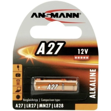 Ansmann sārmu baterija A27 12V Nav norādīts