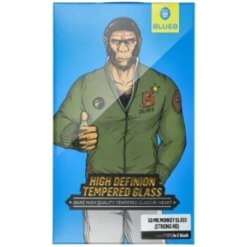 5D Mr. Monkey Glass - Apple iPhone 7/8 white (Stro