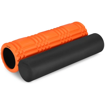 Masāžas rullis 2in1 orange Spokey MIXROLL 2in1