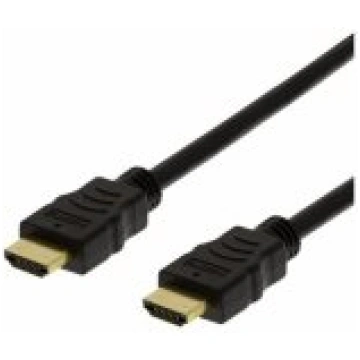 Deltaco Flexible Cable HDMI 2.0 4K 30Hz 7m Black a