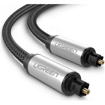 Ugreen AV108 kabelis, Toslink, 3 m, pelēks