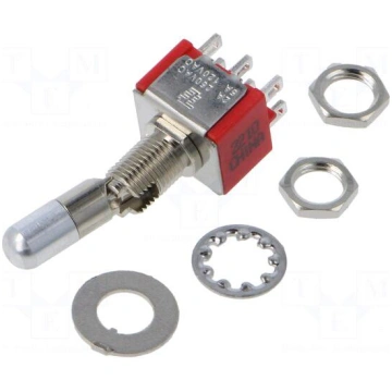 Switch: toggle | Pos: 2 | DPDT | ON-ON | 2A/250VAC