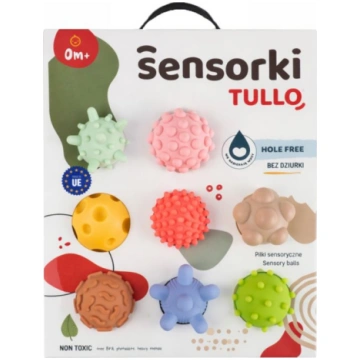 Tullo Sensorās bumbiņas bez caurumiem 8 gab. paste
