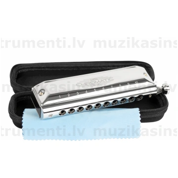 Cascha Chromatic 10-40 Blues Harmonica