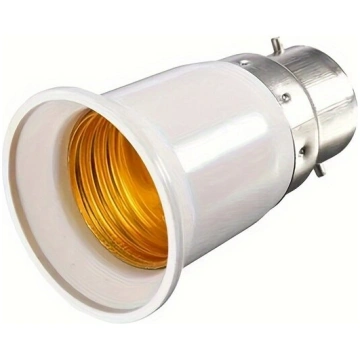 5gab LED spuldžu adapteri - B22 uz E27 turētāji Na