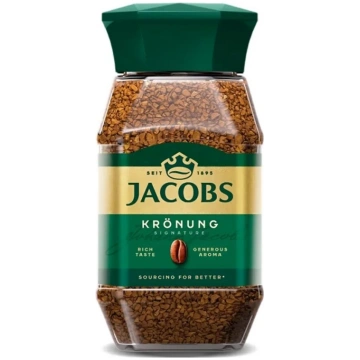 Jacobs Krönung Signature šķīstošā kafija 200 g